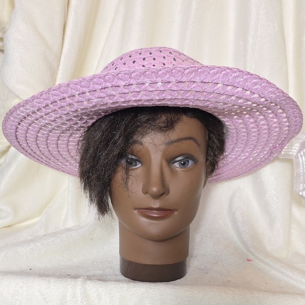 Source Unknown Light Pink Woven Hat